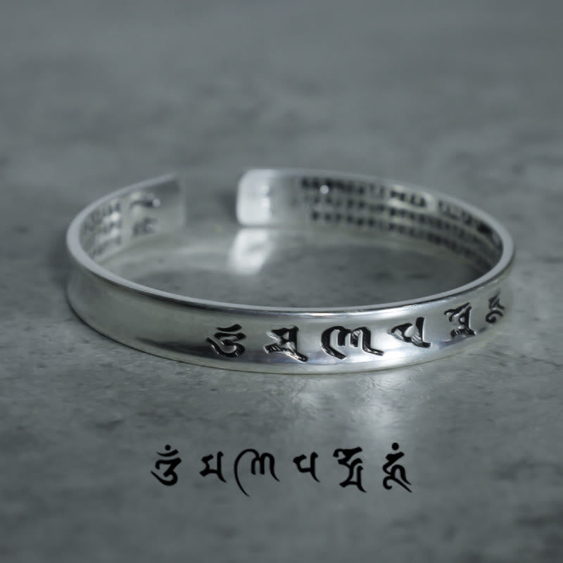 KarmaRipple's Tibetan Mantra Ivory Bronze Bracelet p3