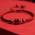 Cinnabar / Lucky Four Leaf Clover(Wrist Circumference 15-19cm)