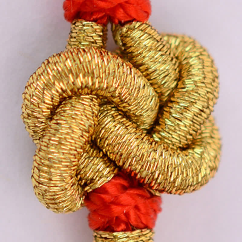KarmaRipple's Handmade Simple Design Chinese Knotting Fortune Strength Braid String Bracelet p16