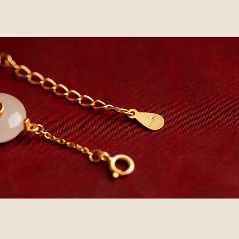 KarmaRipple's Auspicious Clouds Jade Pattern Fortune Bracelet p7