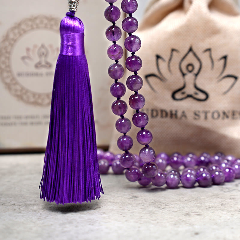 KarmaRipple's Tibetan 108 Mala Beadwork Pendant Yoga Meditation Prayer Beadwork Pendant p5