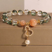 KarmaRipple's Green Phantom Gourd Talisman Confidence Bracelet