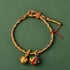 Yellow Colorful Zongzi Golden Ball&Red String / Adult(Wrist Circumference 16-19cm)