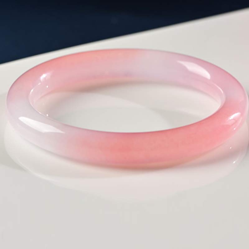 KarmaRipple's Pink Gemstone Love Warmth Bracelet Bangle p8