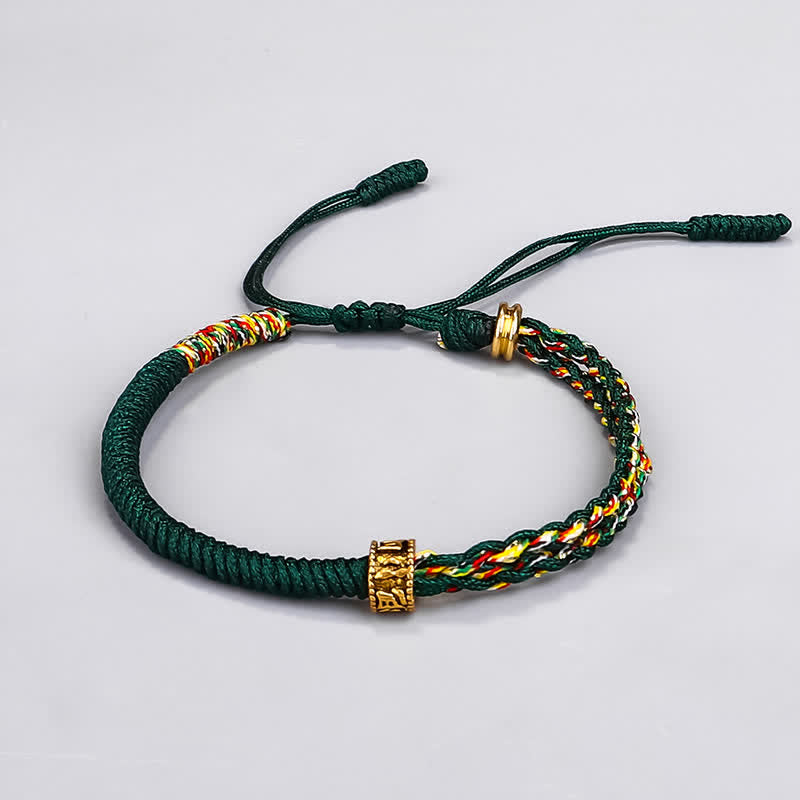 KarmaRipple's Om Mani Padme Hum Protection Fortune String Bracelet p20
