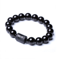 KarmaRipple's Soul Cleansing Black Obsidian Phoenix Dragon Bracelet