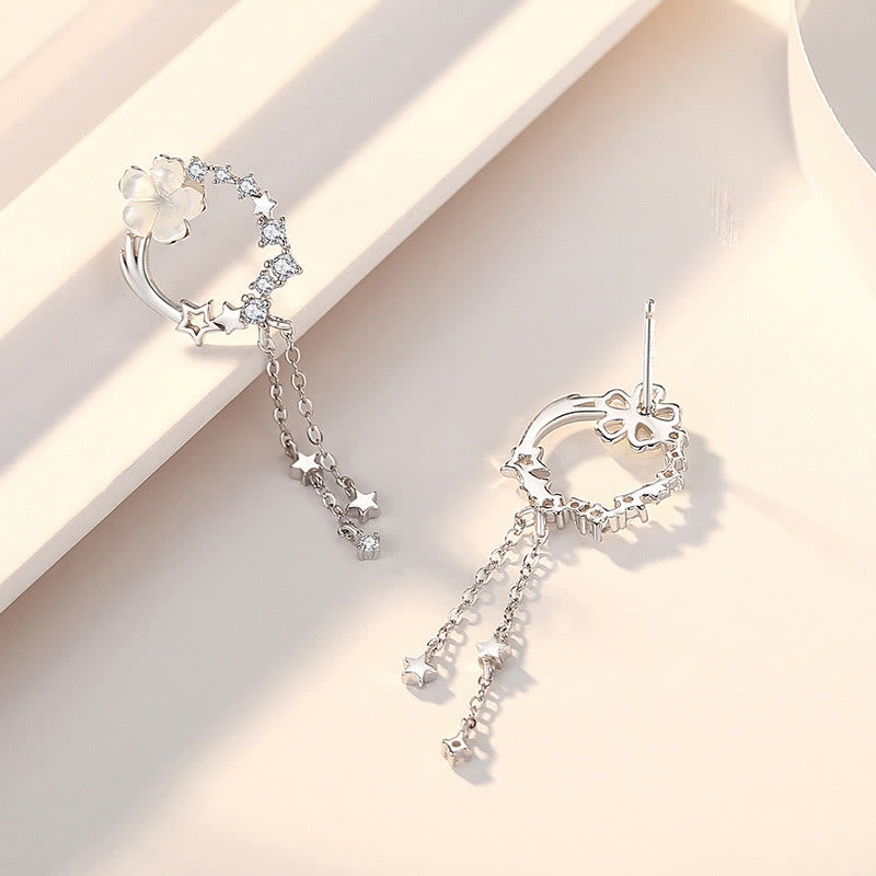 KarmaRipple's 925 Sterling Silver Flower Butterfly Love Pendant Necklace Earrings Set p16