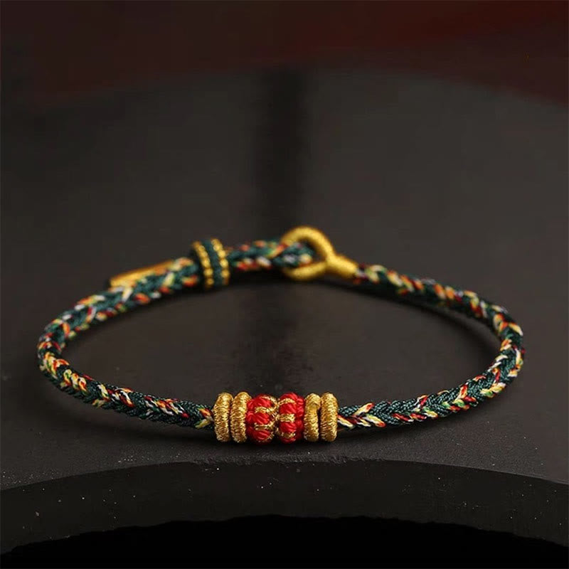 KarmaRipple's Handmade Colorful Rope King Kong Weave Woven Fortune Bracelet p29