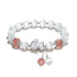 Strawberry Quartz&Cat's Eye(Wrist Circumference 14-15cm)