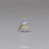 Amazonite&Topaz&Aquamarine Pendant 11*12mm