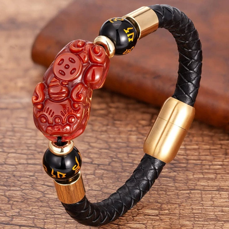 KarmaRipple's FengShui Tiger Eye Pixiu Bracelet p10