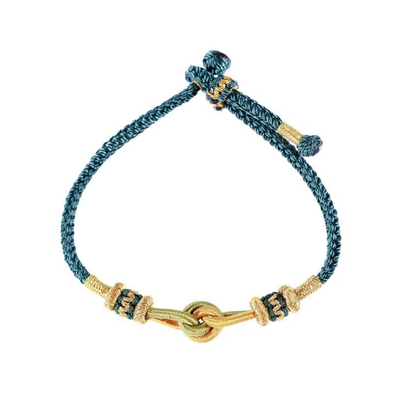 KarmaRipple's Handmade Knotting Faith Strength Braid String Bracelet p15