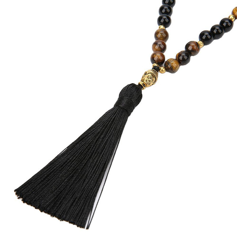 KarmaRipple's Tibetan Green Jasper Protection Mala Bracelet p5