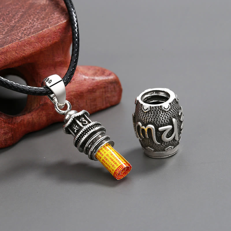 KarmaRipple's Om Mani Padme Hum Bronze Creativity Pendant Necklace p4