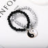 Gold Black Onyx& White Turquoise