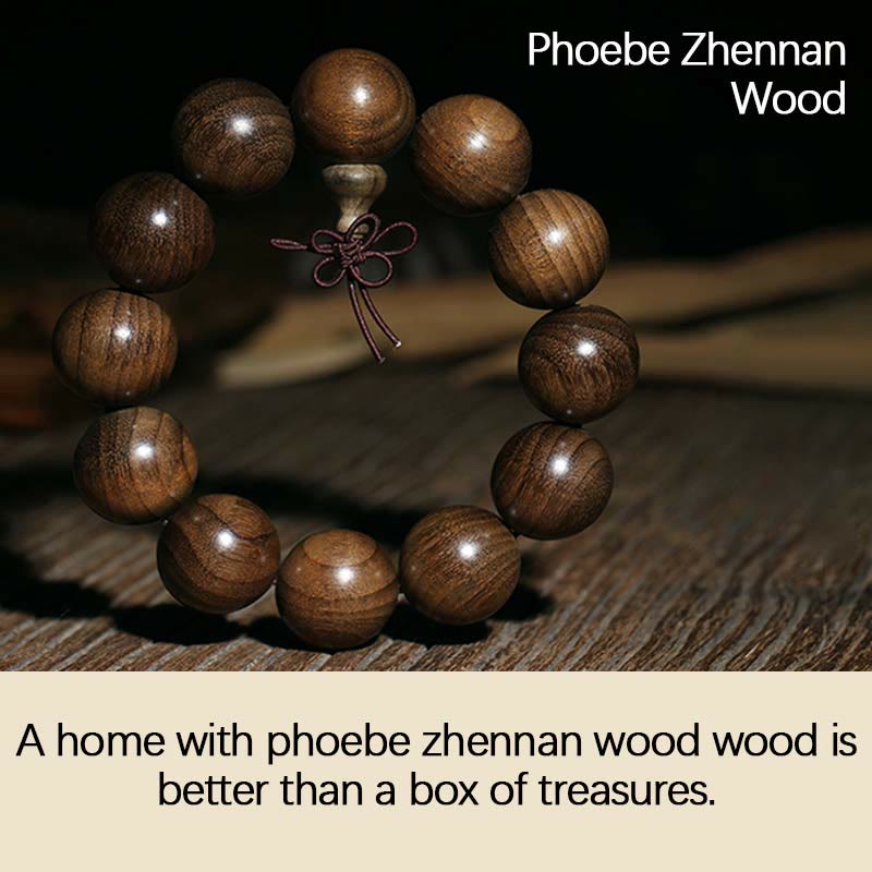 KarmaRipple's Rare Phoebe Zhennan Wood Spirituality Blessing Bracelet p9
