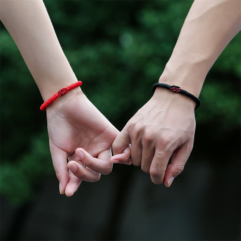 KarmaRipple's 2Pcs Tibetan Fortune Chinese Weave Protection String Bracelet p8