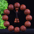 Small Leaf Red Sandalwood Buddha Letter