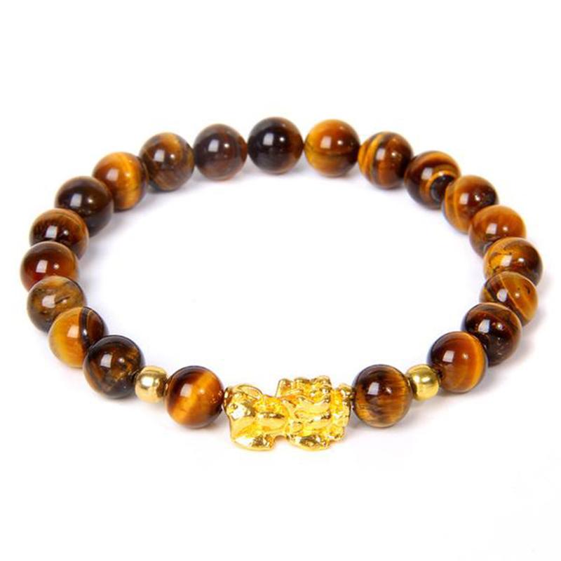 KarmaRipple's FengShui Fortunate Pixiu Obsidian Wealth Bracelet p15