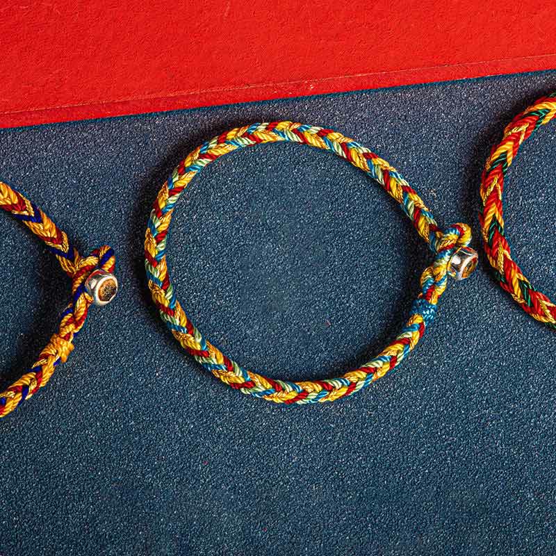 KarmaRipple's "May you be safe and sound all year round" Fortunate Multicolored Bracelet p7