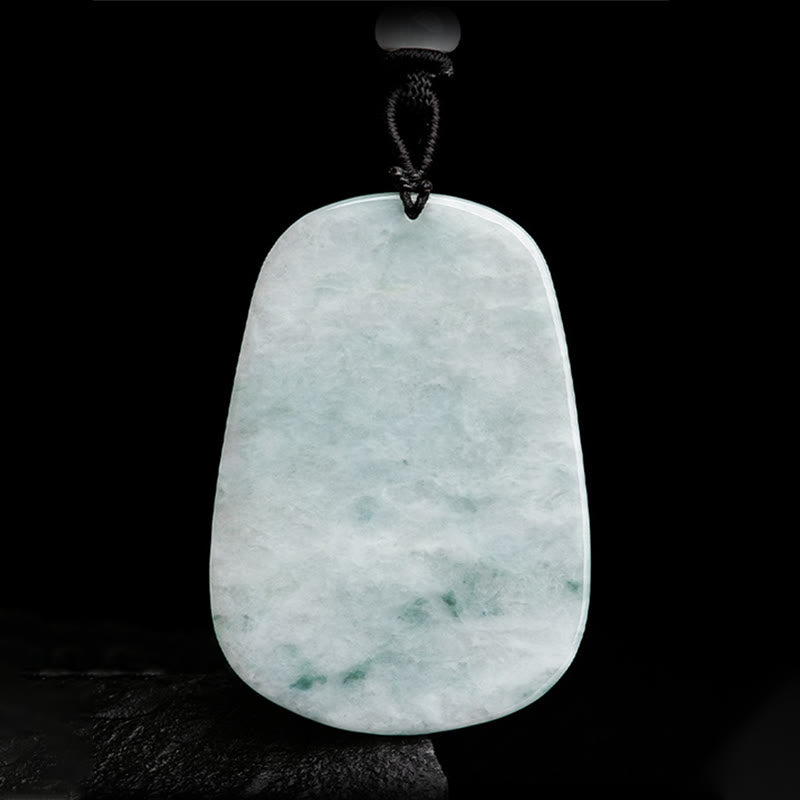 KarmaRipple's Authentic Jade Laughing Buddha Maitreya Buddha Fortune String Pendant Necklace p9