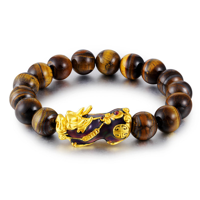 KarmaRipple's Tibetan Handcrafted Tiger Eye Feng Shui Bracelet p7