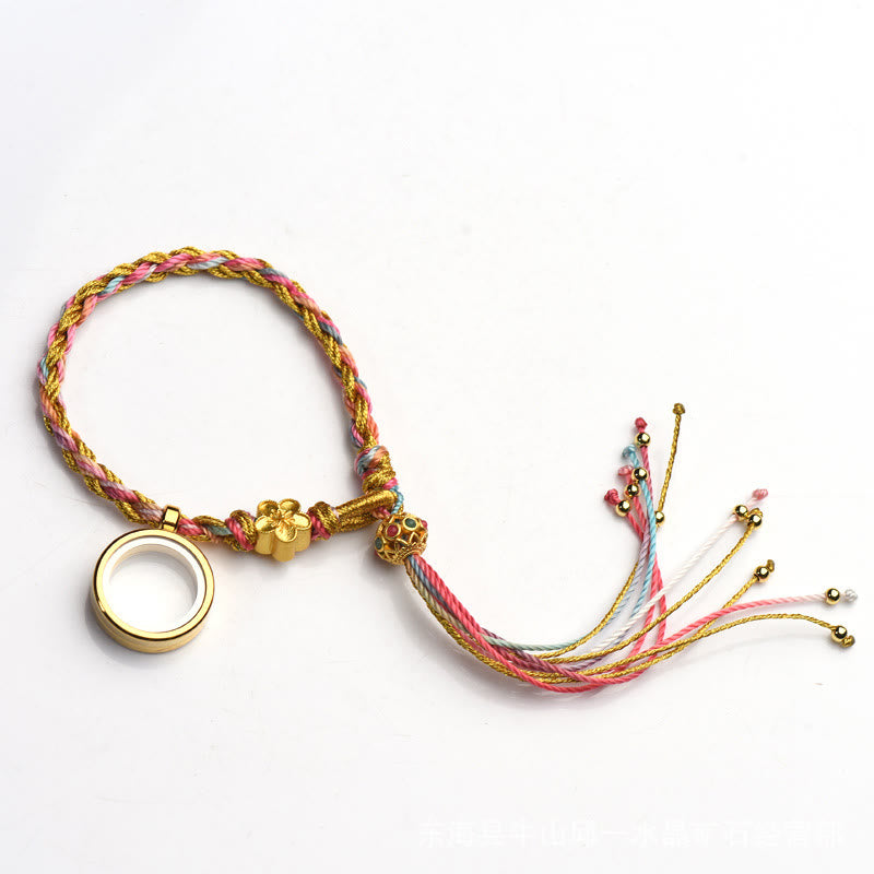 KarmaRipple's Tibetan Handmade Fortune Colorful String Single Double Wrap Woven Bracelet p10