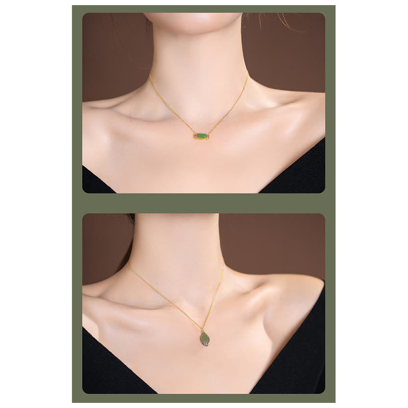 KarmaRipple's 925 Sterling Silver Authentic Hetian Jade Cyan Jade Fortune Laughing Buddha Butterfly Pendant Necklace p42