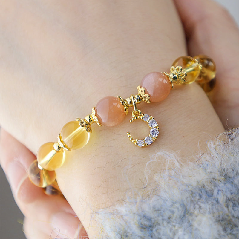 KarmaRipple's Blessed Moon Citrine Abundant Energy Bracelet p8