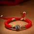 Red(Wrist Circumference: 14-21cm) / Om Mani Padme Hum