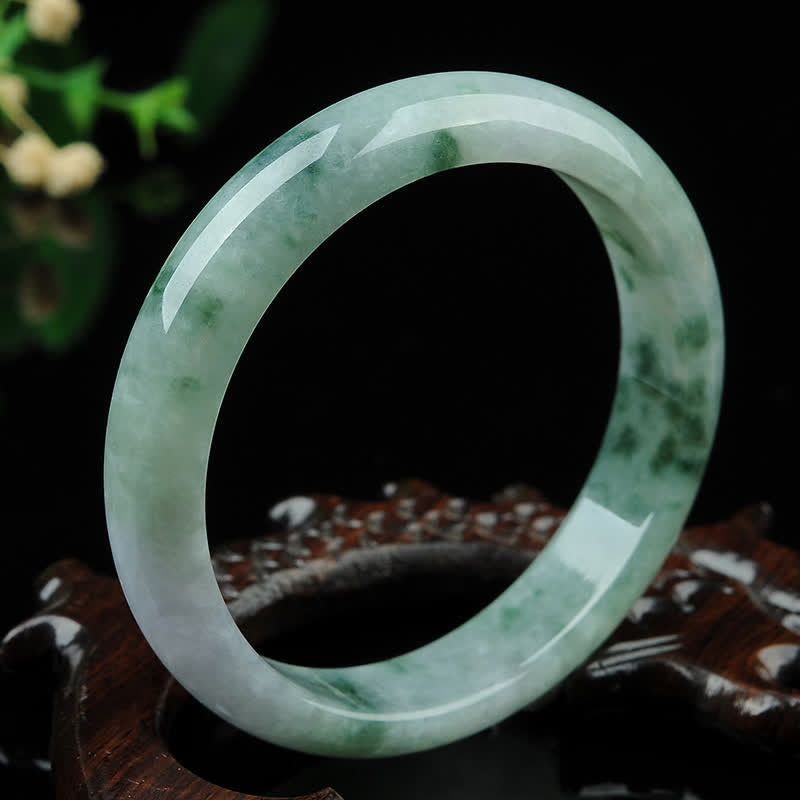 KarmaRipple's Jade Fortune Blessing Prosperity Bracelet Bangle p10