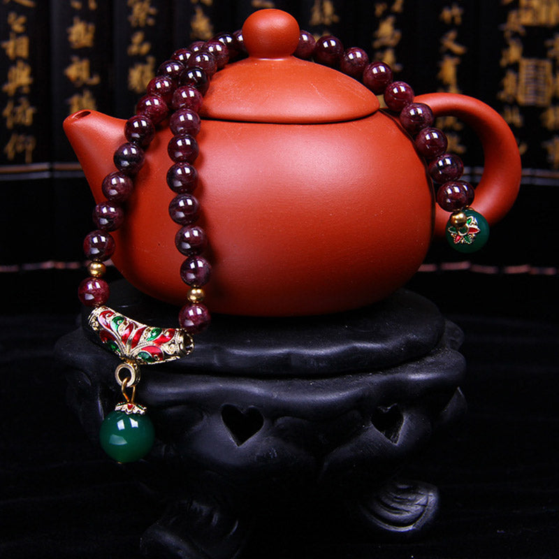 KarmaRipple's Authentic Garnet Blessing Bracelet p8
