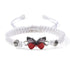 White-Red Butterfly