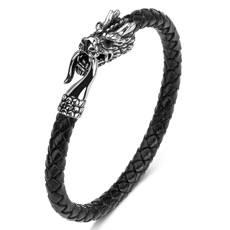 KarmaRipple's Dragon Titanium Steel Protection Fortune Bracelet p28