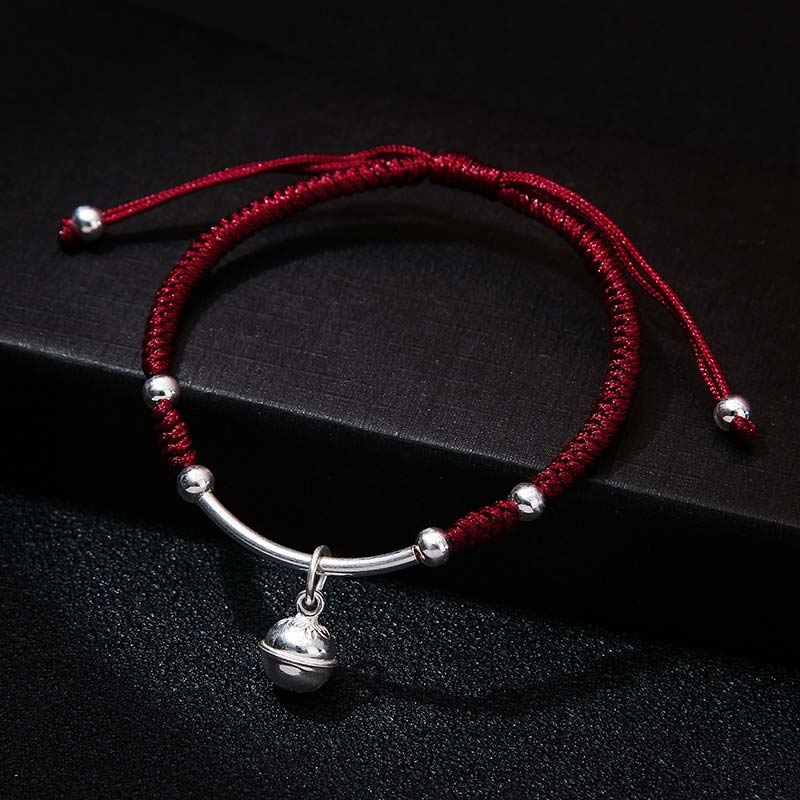 KarmaRipple's FengShui Fortunate Red String Bell Bracelet p10