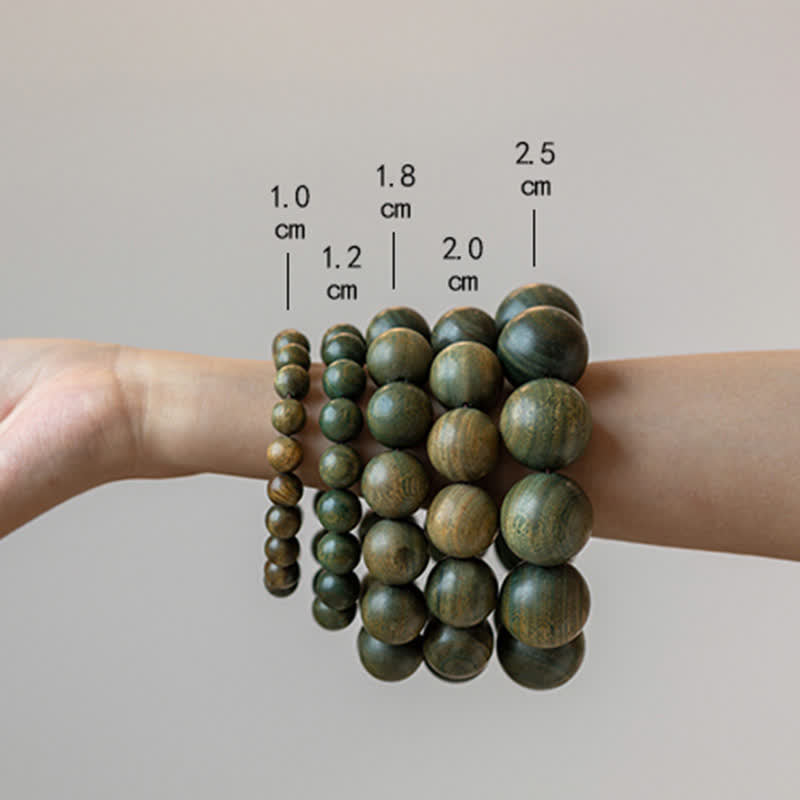KarmaRipple's Tibetan Green Sandalwood Soothing Cure Bracelet p22
