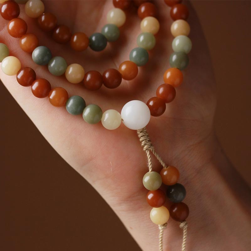 KarmaRipple's Bodhi Seed Mala Balance Wisdom Bracelet p6