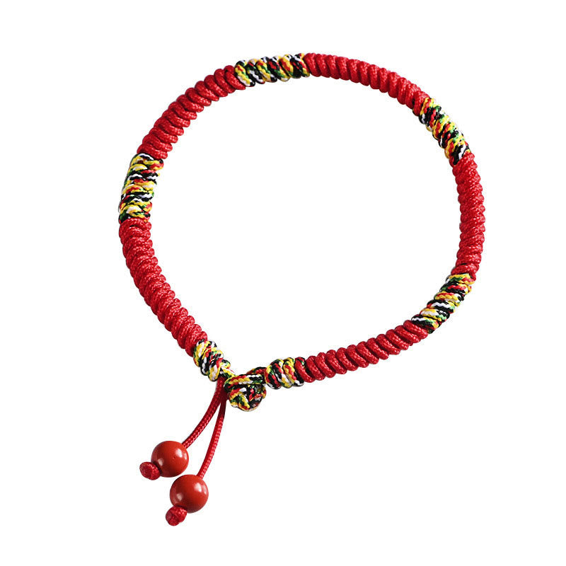 KarmaRipple's Five Colors King Kong Weave String Protection Fortune Bracelet p12