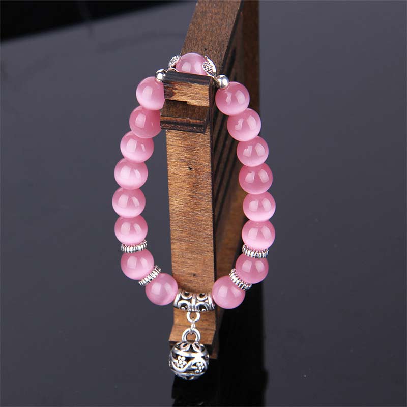 KarmaRipple's Tibetan Cat Eye Fortunate Bracelet p16