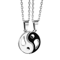 KarmaRipple's 2pcs Yin Yang Necklace Pair Pendant