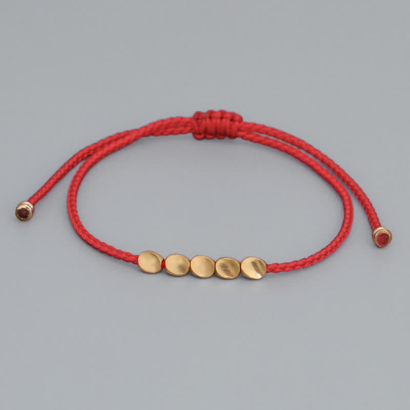 KarmaRipple's FengShui Fortunate Red String Bracelet p2