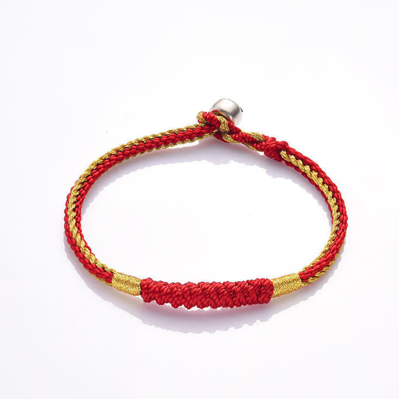 KarmaRipple's Tibetan Handmade Braid Fortune String Protection Bracelet p6