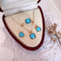 Set(Necklace+Earrings+US5 Ring)