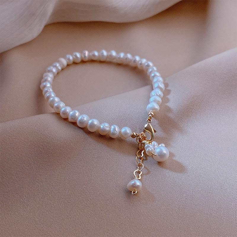 KarmaRipple's Pearl Cat Paw Balancing Chain Bracelet p7
