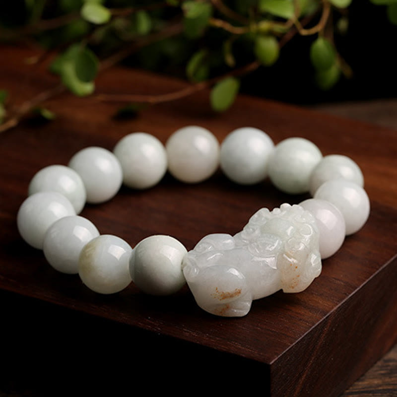 KarmaRipple's Fengshui Wealth Prosperity Jade PiXiu Fortune Bracelet p10