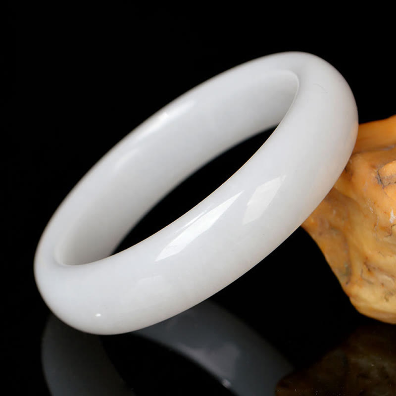 KarmaRipple's Authentic Golden Silk Jade Wealth Fortune Bracelet Bangle p13