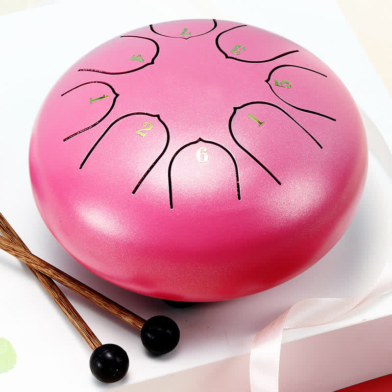 KarmaRipple's Steel Tongue Drum Sound Balancing Meditation Yoga Drum Kit p29