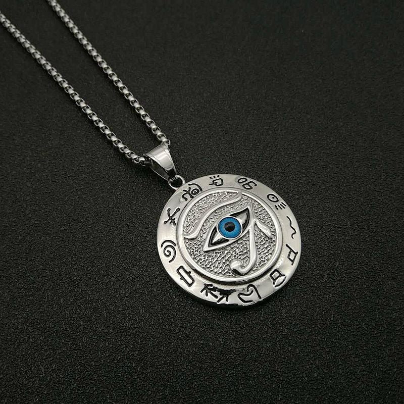KarmaRipple's Eye of Horus Protection Pendant Necklace p2
