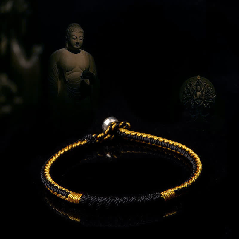 KarmaRipple's Tibetan Handmade Braid Fortune String Protection Bracelet p7