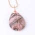 Rhodonite Rose Gold Tree